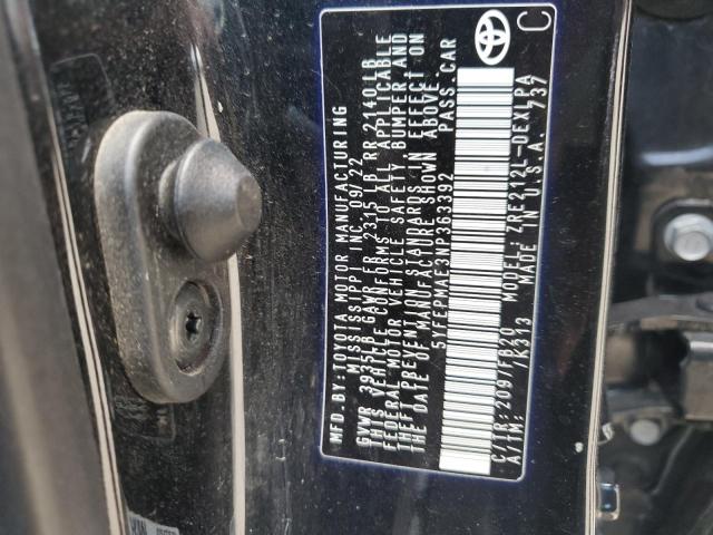 2022 TOYOTA COROLLA LE - 5YFEPMAE3NP363392