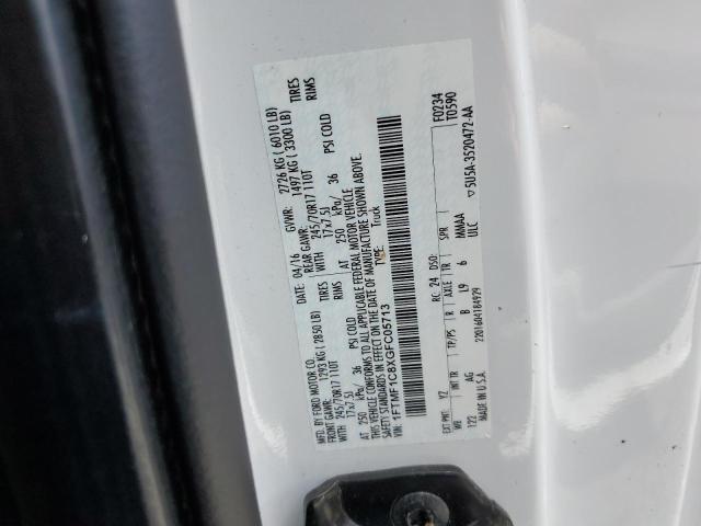 2016 FORD F150 - 1FTMF1C8XGFC05713