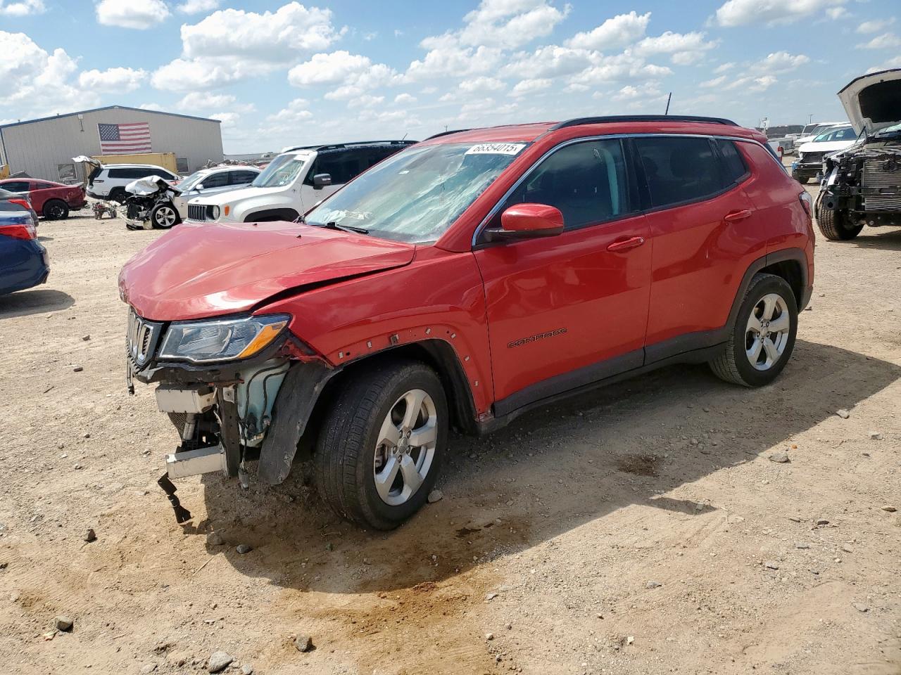 Lot #3297107496 2020 JEEP COMPASS LA