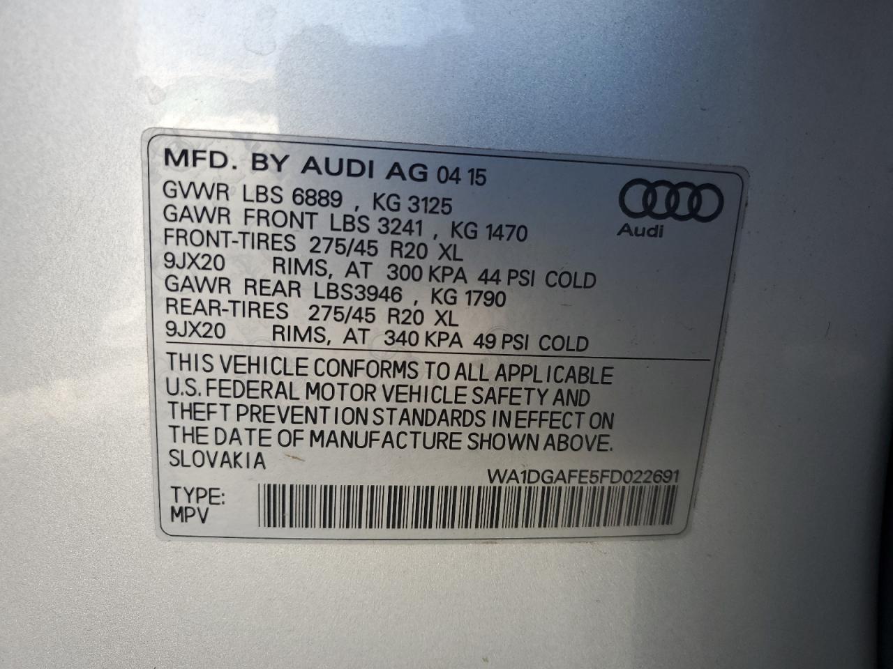 AUDI Q7 PRESTIGE