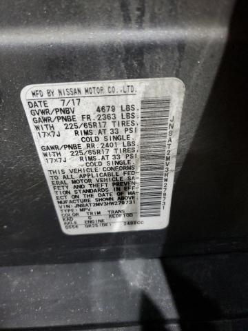 2017 NISSAN ROGUE S - JN8AT2MV3HW279731