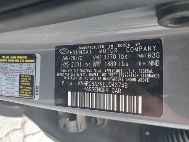 2020 HYUNDAI VENUE SEL - KMHRC8A39LU043749