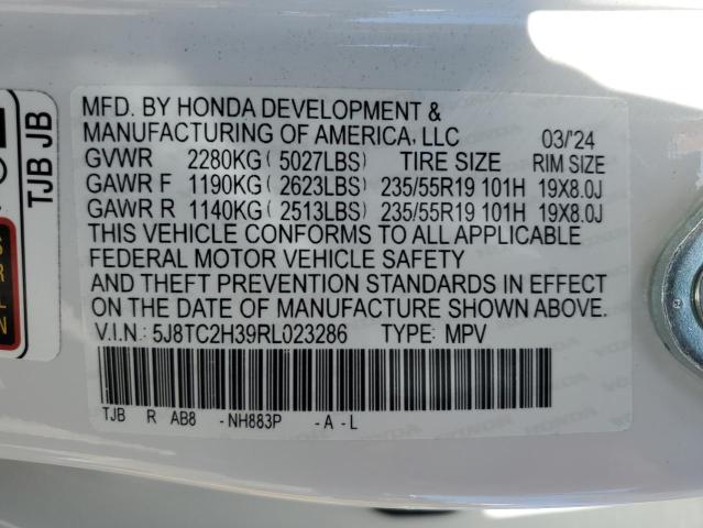 2024 ACURA RDX 5J8TC2H39RL023286