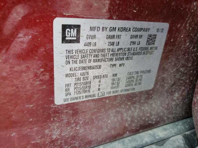 2022 BUICK ENCORE PRE KL4CJESM2NB562530
