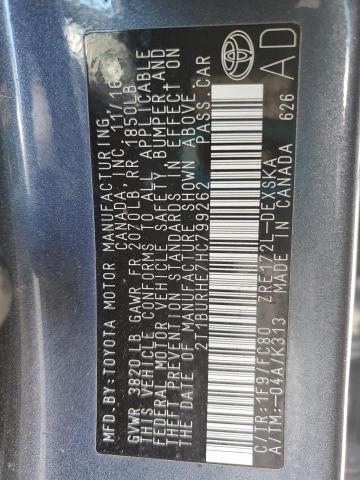 2017 TOYOTA COROLLA L - 2T1BURHE7HC799262