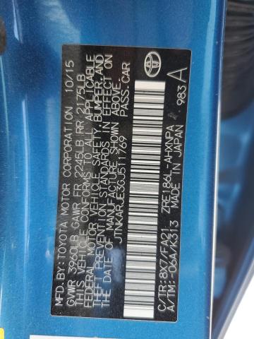 2016 TOYOTA SCION IM - JTNKARJE3GJ511769