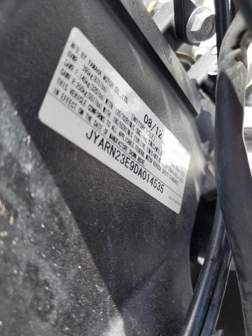 2013 YAMAHA YZFR1 JYARN23E9DA014535