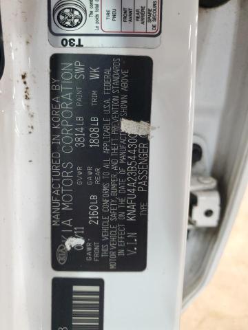 2011 KIA FORTE EX - KNAFU4A23B5443008