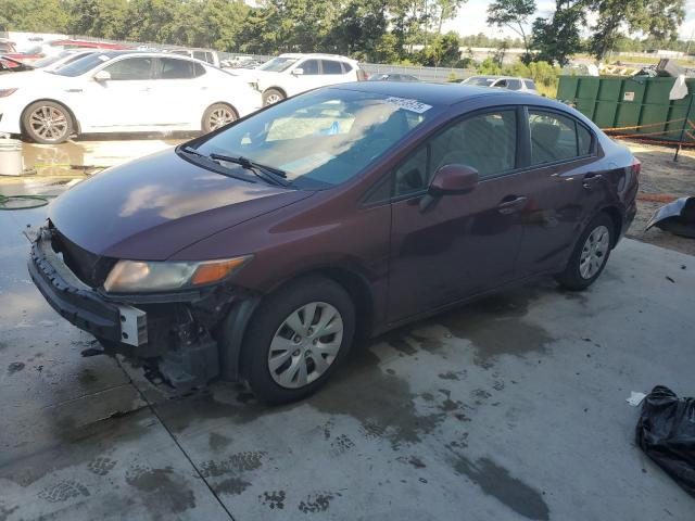 Global Auto Auctions: 2012 HONDA CIVIC LX