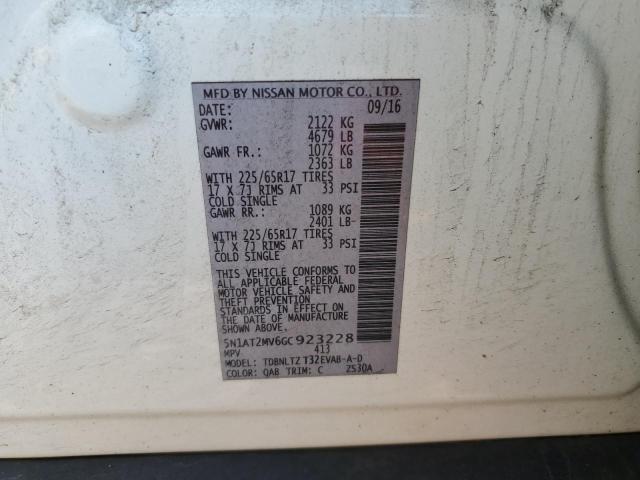 2016 NISSAN ROGUE S - 5N1AT2MV6GC923228