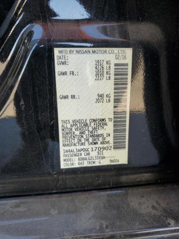 2016 NISSAN ALTIMA 2.5 - 1N4AL3AP0GC170902
