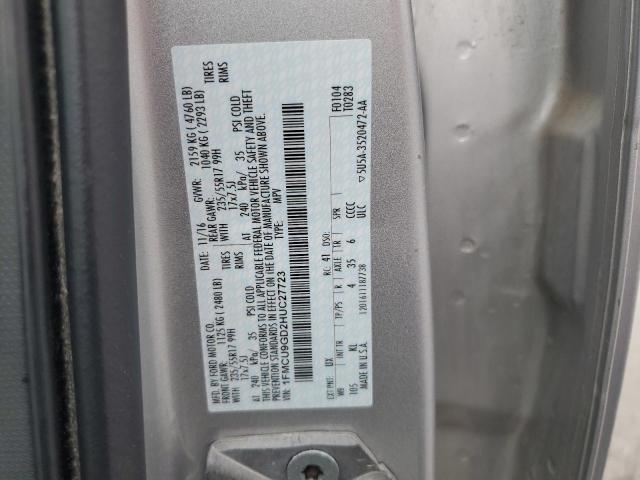 2017 FORD ESCAPE SE - 1FMCU9GD2HUC27723