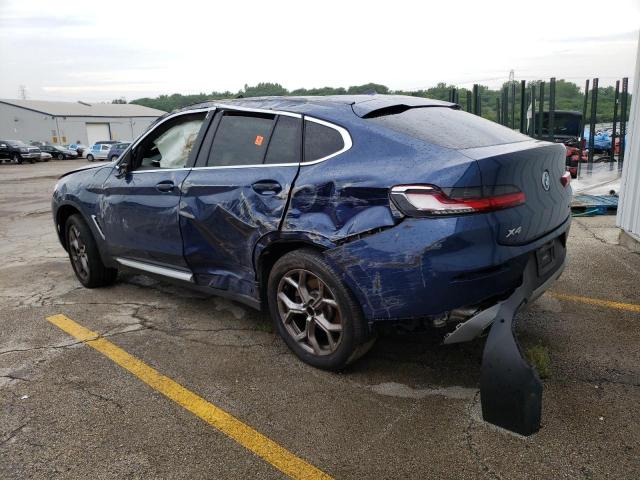  BMW X4 2022 Синій