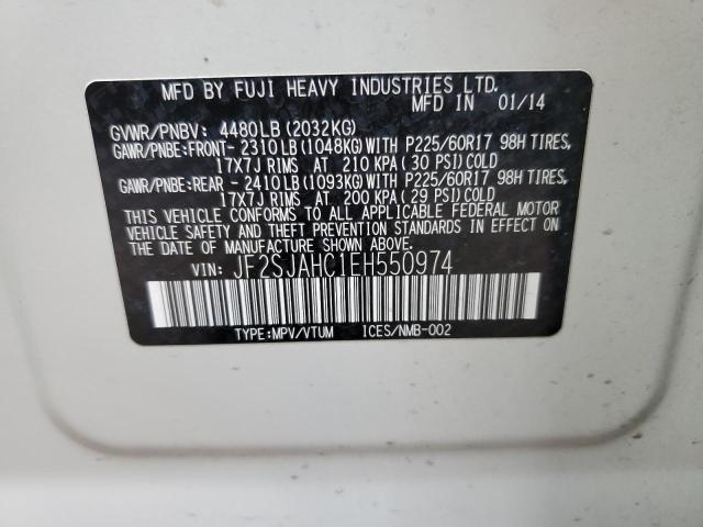JF2SJAHC1EH550974 Subaru Forester 2.5i Limited