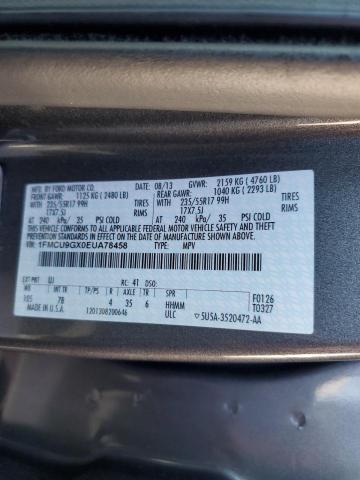 1FMCU9GX0EUA78458 Ford ESCAPE SE