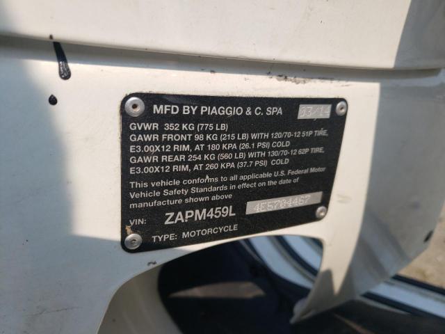 2014 VESPA GTS 300 SU - ZAPM459L4E5704467