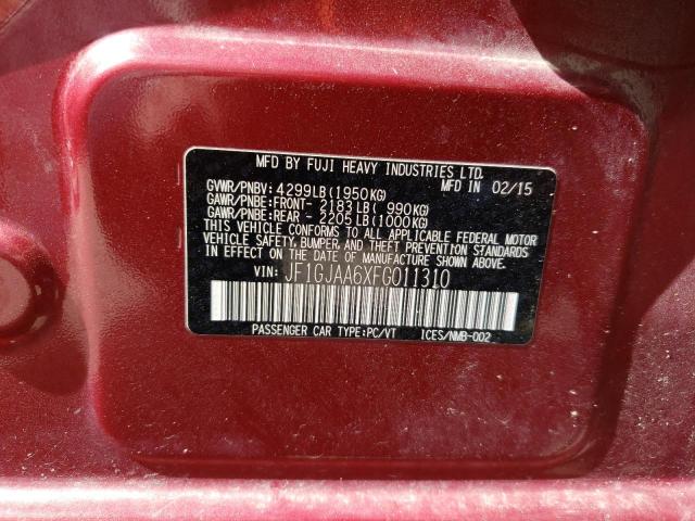 JF1GJAA6XFG011310 Subaru Impreza