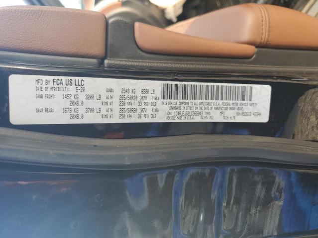 1C4RJEJG2LC365943 Jeep Grand Cherokee Summit