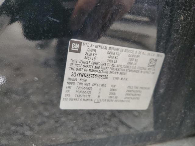3GYFNDE37ES528036 Cadillac Srx Premium Collection