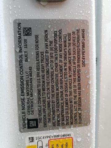 2021 CHEVROLET SILVERADO2 - 1GC4YPEY9MF146045