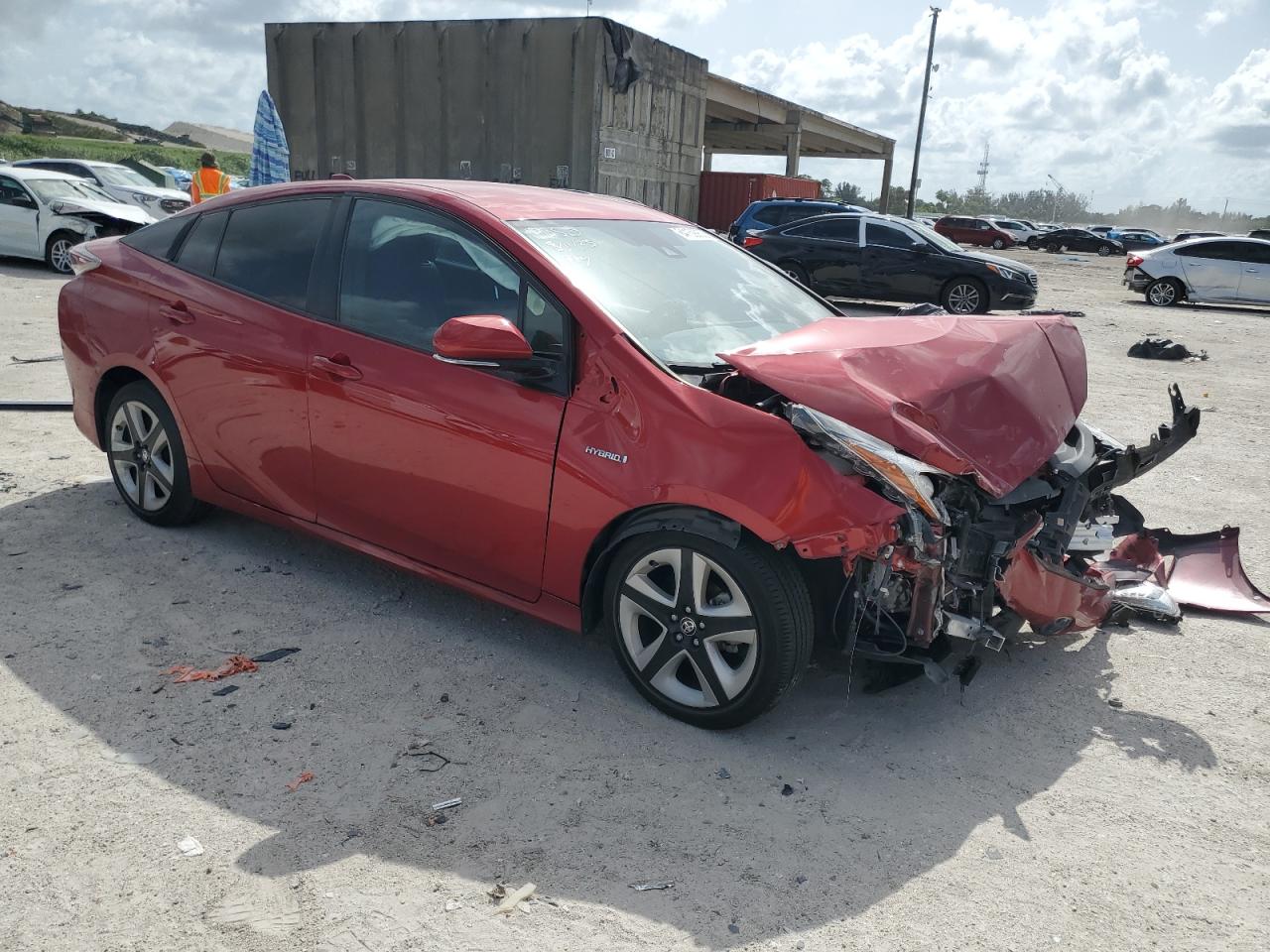 JTDKARFUXH3528238 TOYOTA PRIUS 2017