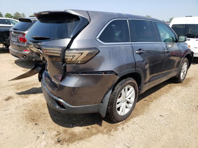 VIN 5TDBKRFH1ES043643 2014 Toyota Highlander, LE no.3