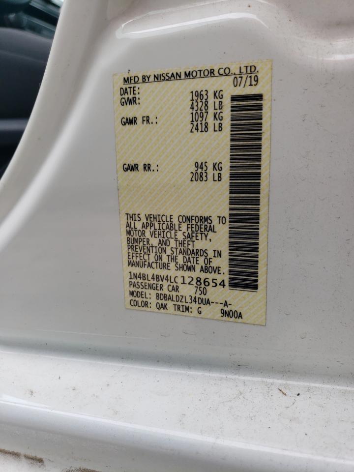 1N4BL4BV4LC128654 NISSAN ALTIMA 2020