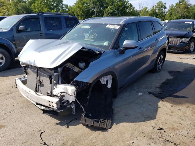 VIN 5TDGZRBH4NS187372 2022 Toyota Highlander, Xle no.1