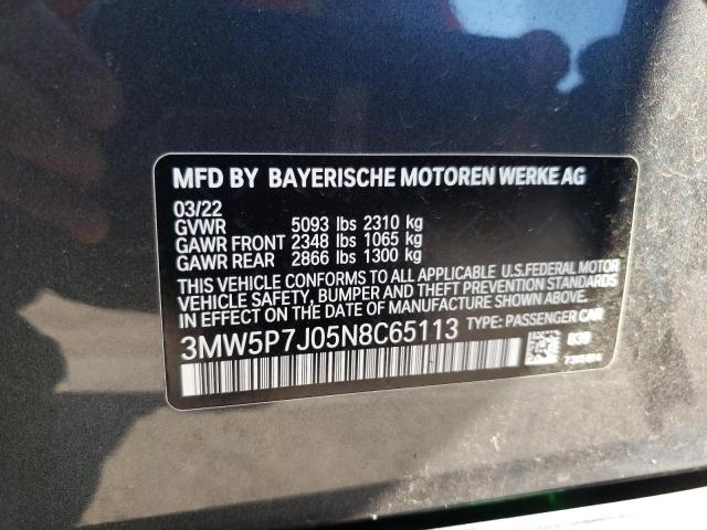 2022 BMW 330E - 3MW5P7J05N8C65113