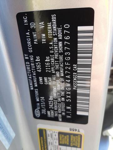5XXGM4A72FG377670 KIA Optima Lx
