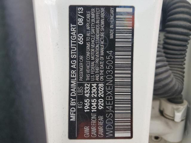 WDDSJ4EBXEN035054 Mercedes-Benz CLA 250