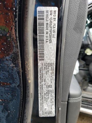 2023 DODGE DURANGO PU 1C4SDJFT9PC591426