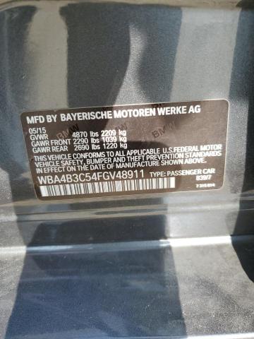2015 BMW 435 XI GRA - WBA4B3C54FGV48911