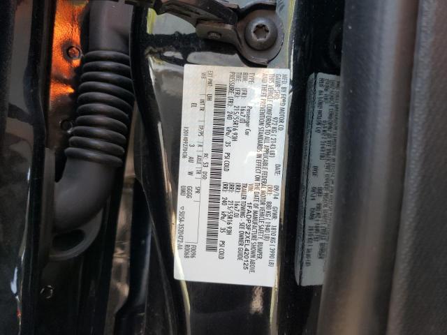 1FADP3F2XEL420125 Ford FOCUS SE