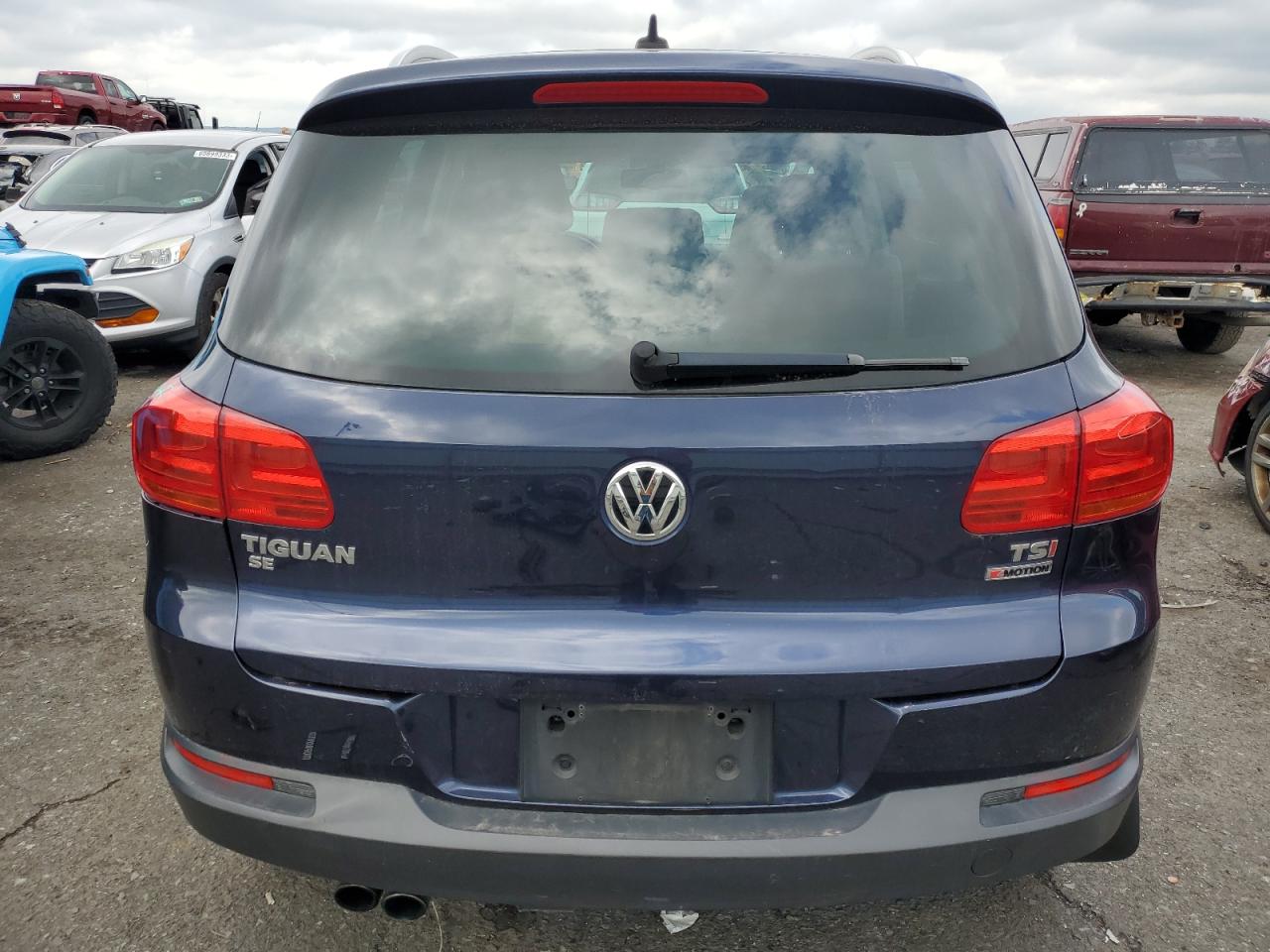 WVGBV7AX3GW617152 2016 Volkswagen Tiguan S