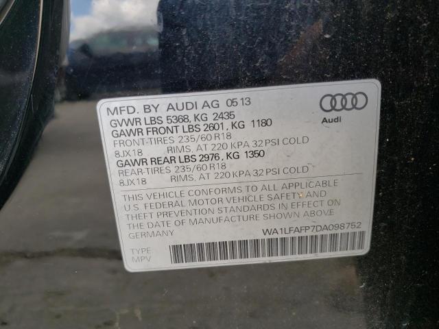 VIN WA1LFAFP7DA098752 2013 Audi Q5, Premium Plus no.14