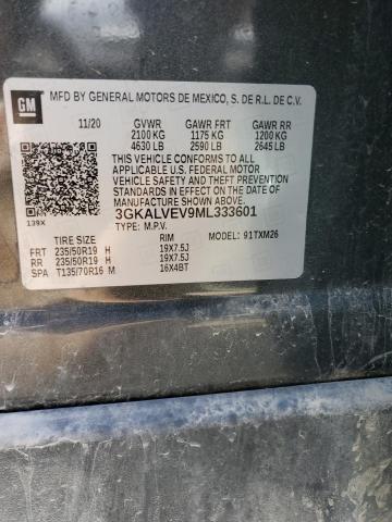 3GKALVEV9ML333601 GMC Terrain Slt
