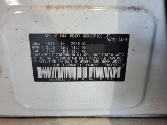 4S3BNAC64F3063626 Subaru Legacy 2.5i Premium