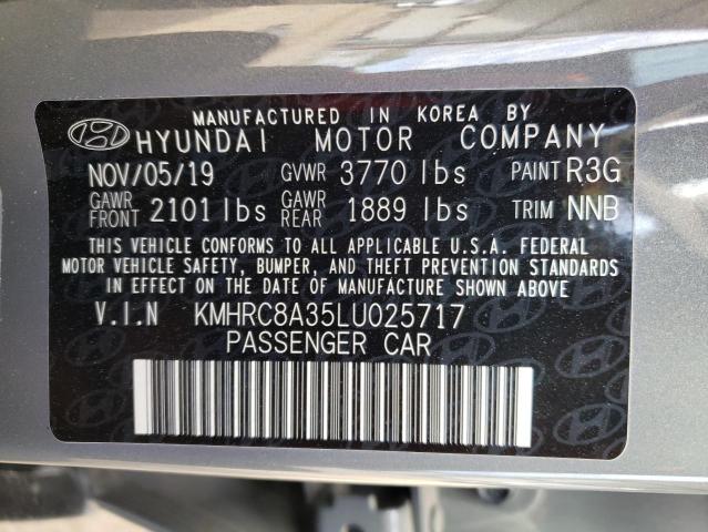 KMHRC8A35LU025717 Hyundai Venue SEL 10