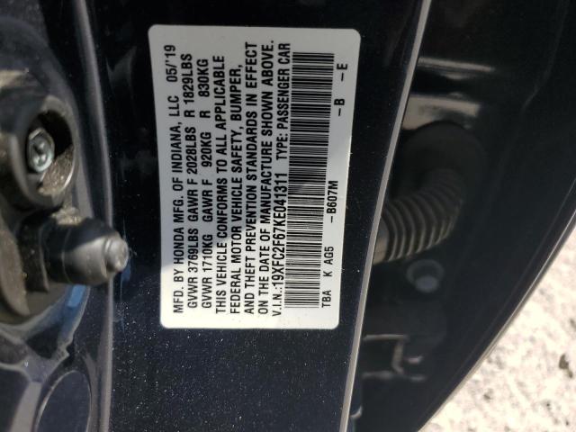 19XFC2F67KE041311 Honda Civic Lx