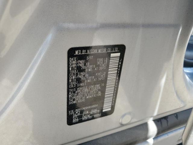 JN8AY2ND9H9008954 Nissan ARMADA SV