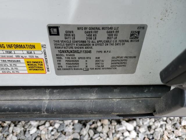 2016 CHEVROLET TRAVERSE L - 1GNKRJKD6GJ113046