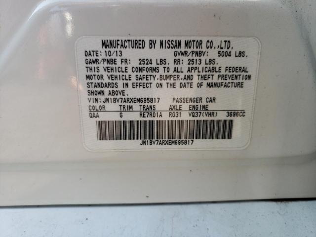 JN1BV7ARXEM695817 Infiniti Q50 BASE