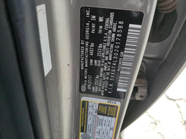 5XXGT4L30JG178588 KIA Optima Lx