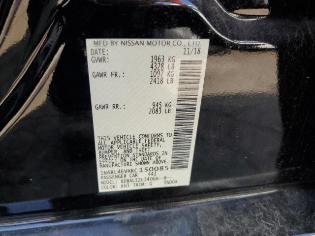 1N4BL4EVXKC150085 Nissan ALTIMA SL