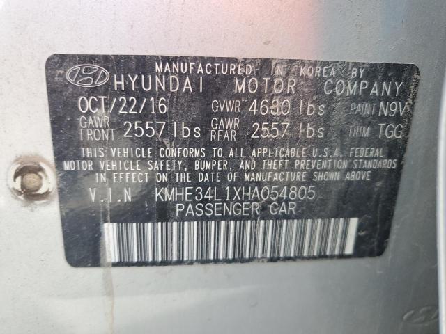KMHE34L1XHA054805 Hyundai SONATA HYBRID
