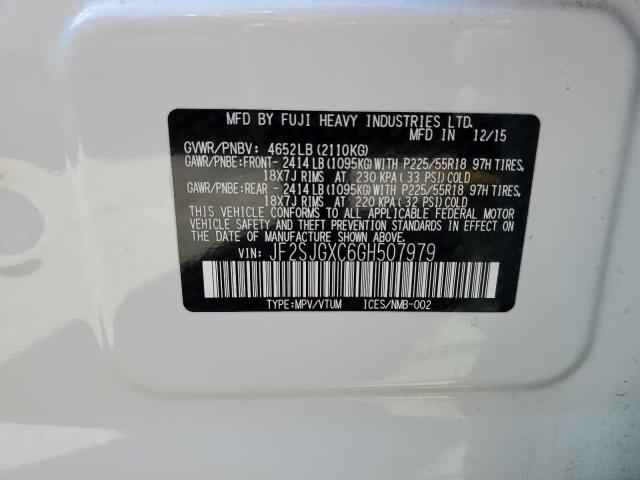 JF2SJGXC6GH507979 Subaru Forester 2.0xt Touring