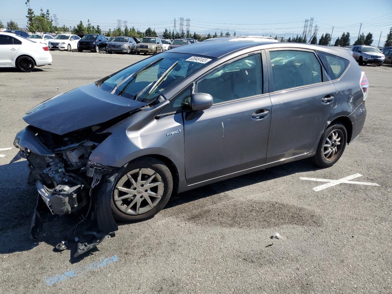 JTDZN3EU4GJ043251 TOYOTA PRIUS 2016