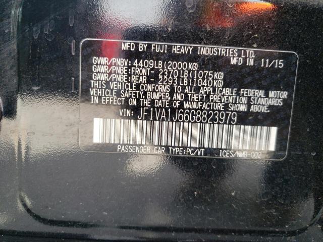 2016 SUBARU WRX LIMITE - JF1VA1J66G8823979