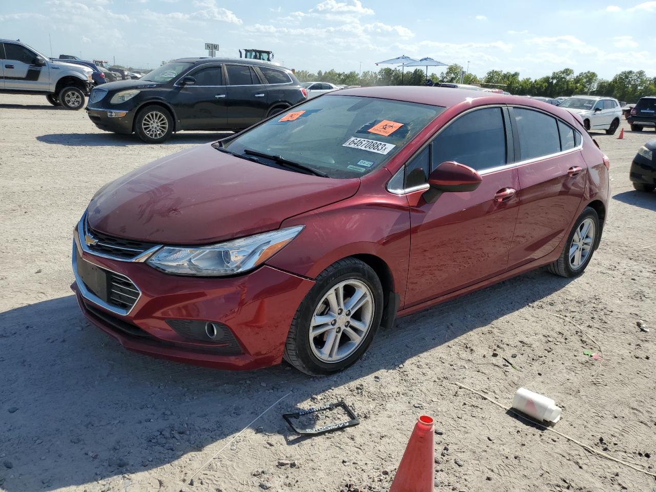 3G1BE6SMXJS587484 CHEVROLET CRUZE 2018